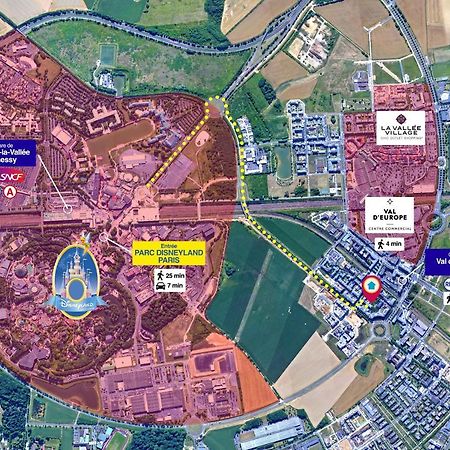 *Disneyland/Chessy* Appartement Idealement Situe Шессі Екстер'єр фото